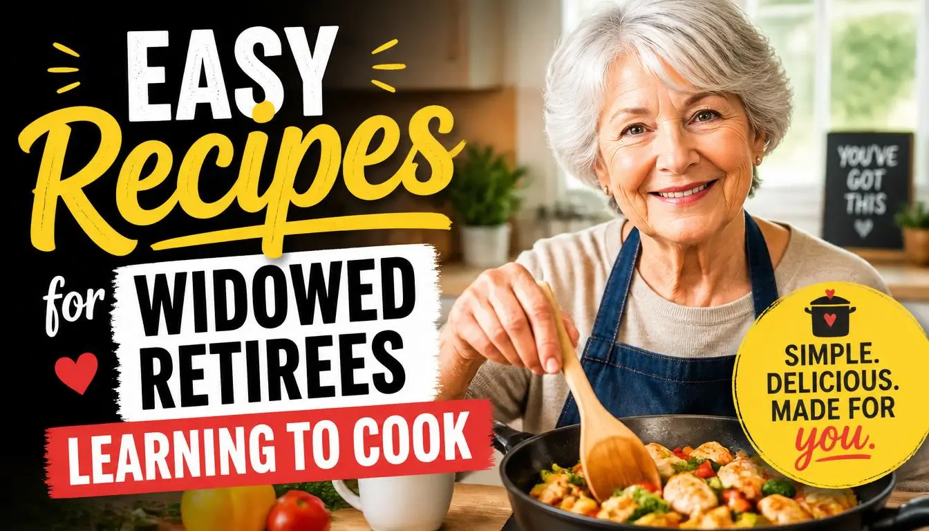 Easy Recipes for Widowed Retirees Learning to Cook